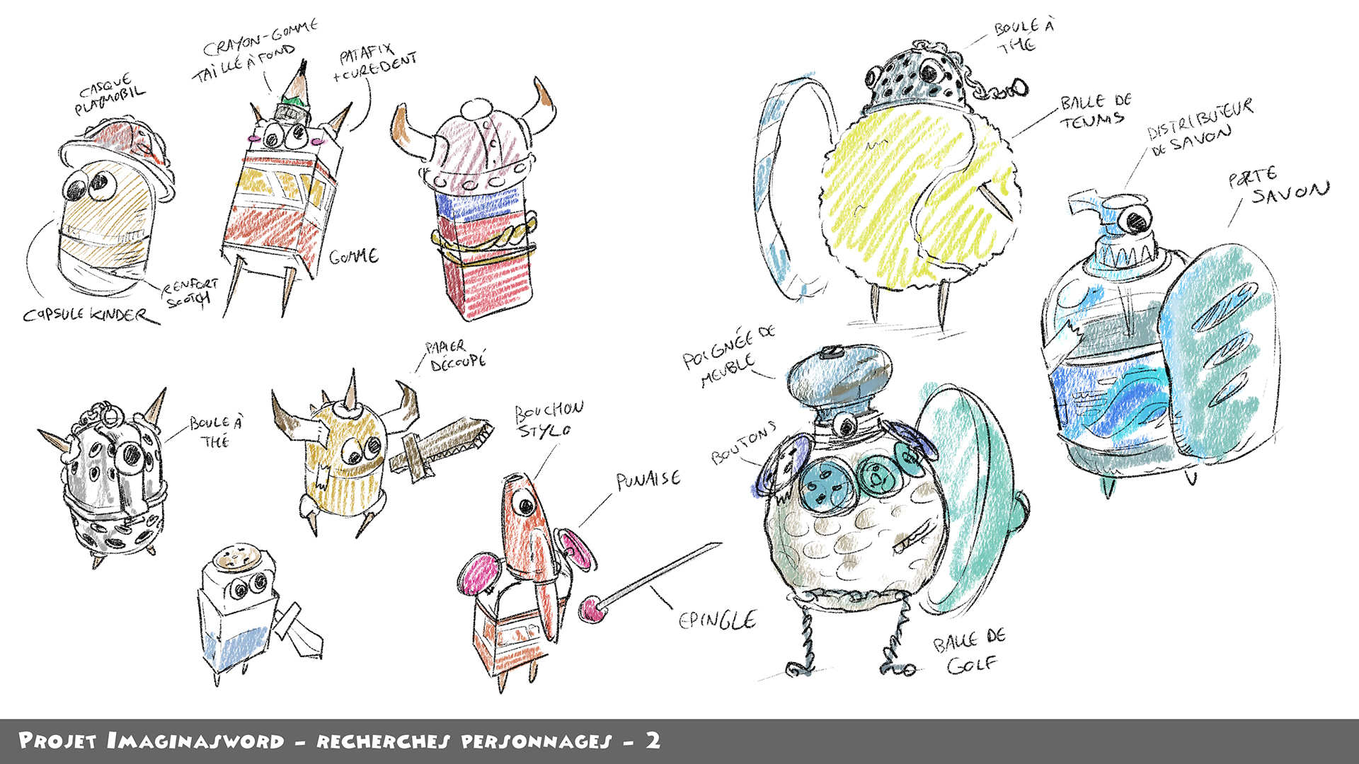 ImaginaSword - Personnages