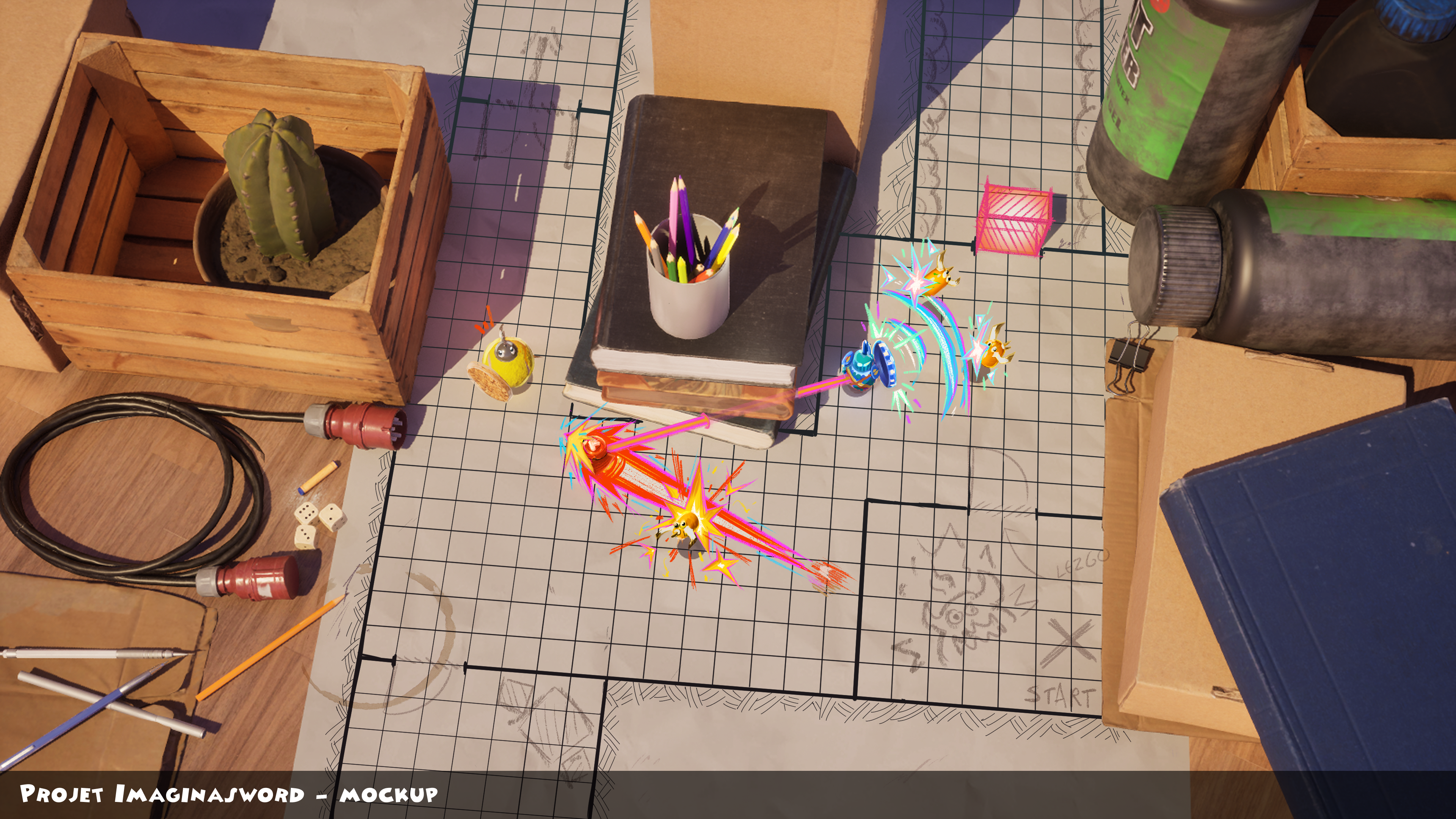 ImaginaSword - Mockup
